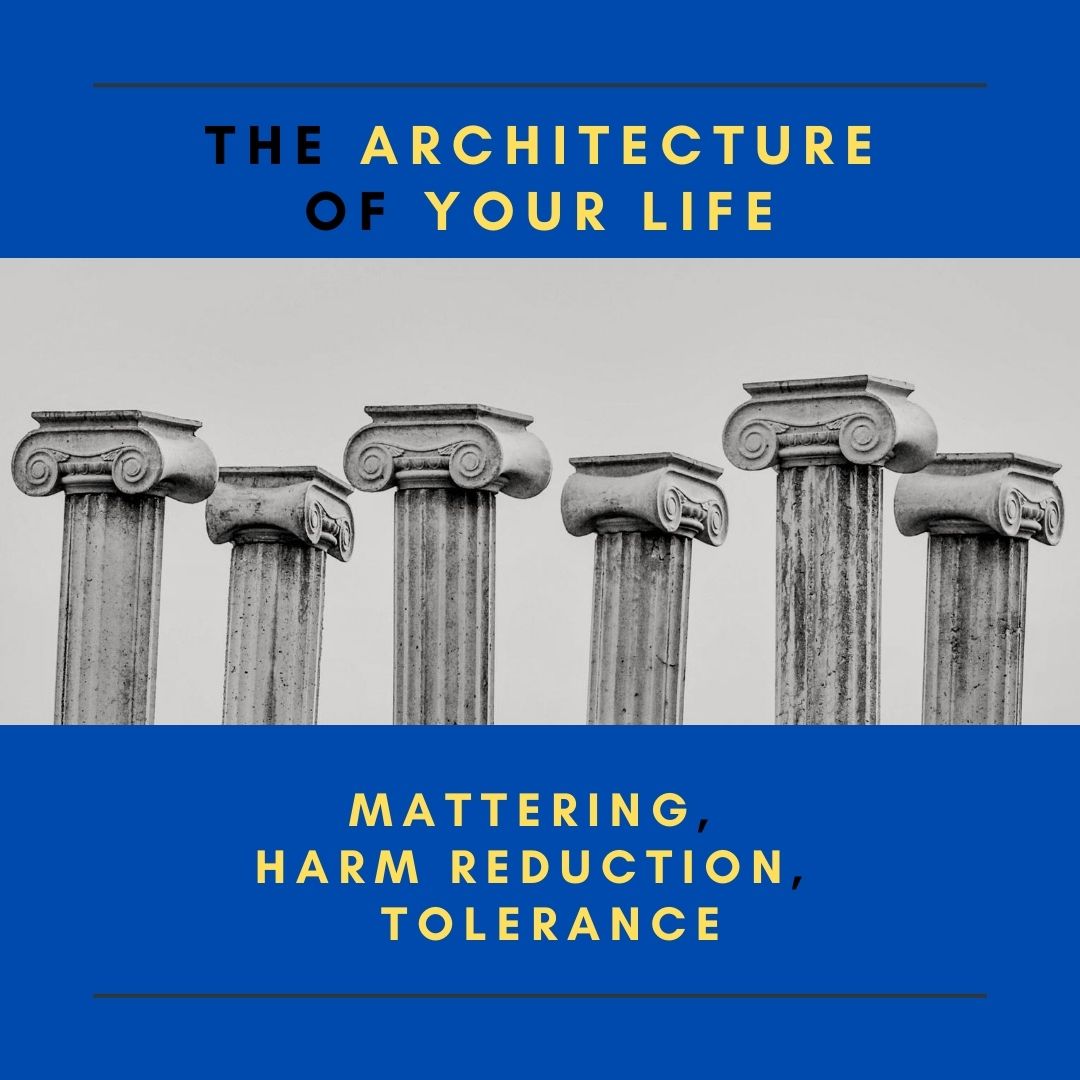 Mattering, Harm Reduction, And Tolerance: The Architecture of Your Life